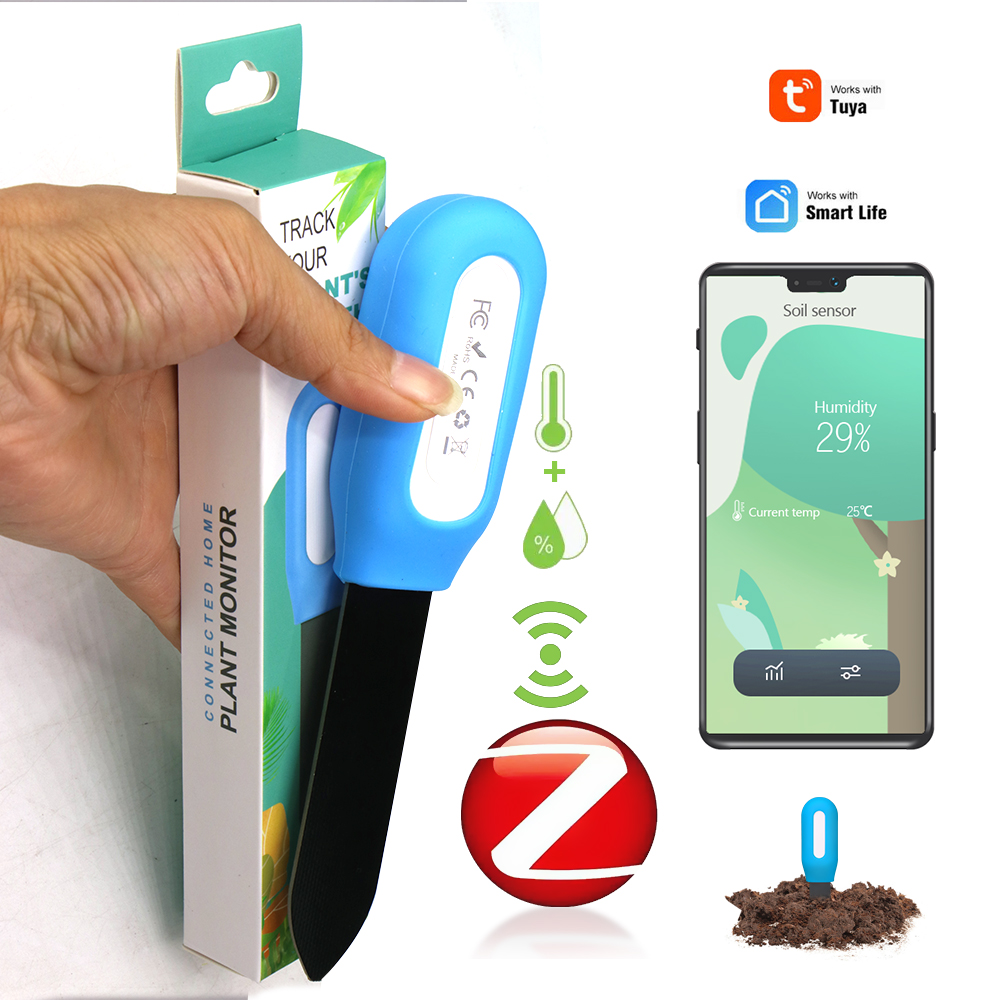 Smart Garden Sensors - Slimme Zigbee-bodemsensor voor huistuin, kasplanten, bloemvocht-
