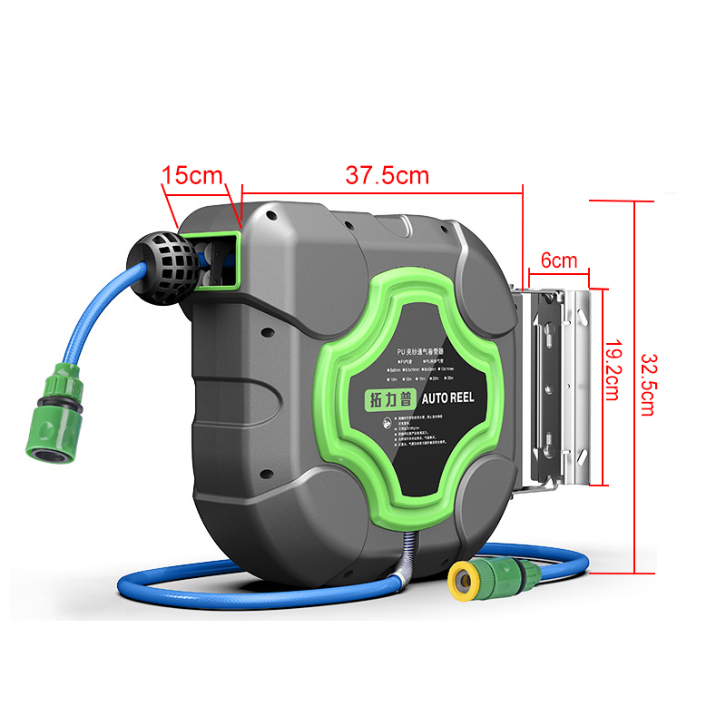 Smart Garden Sensors - 10/15/20M Automatische Intrekbare Slang Haspel Watertrommel