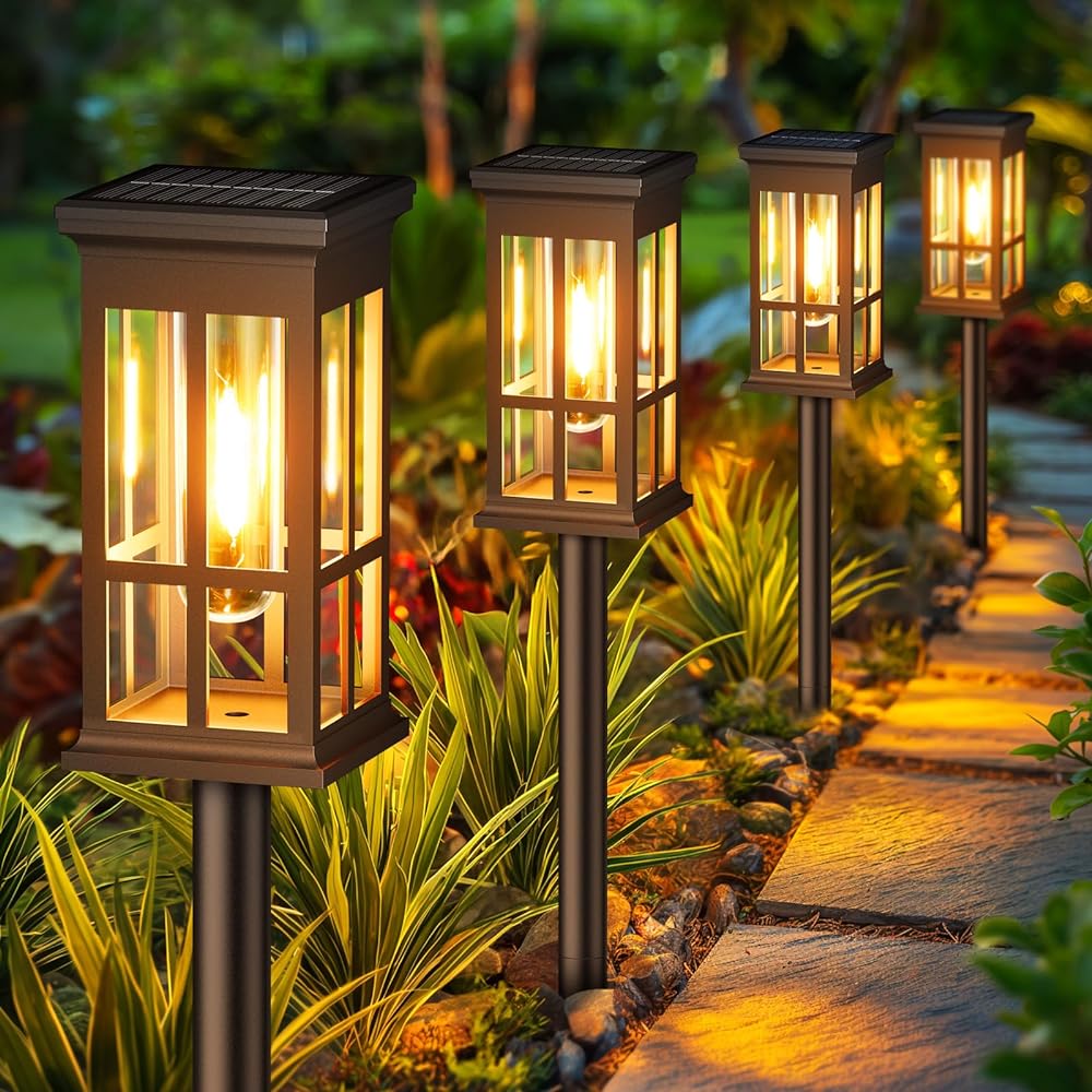 Smart Garden Ornaments - Solar Pathway Light Outdoor Solar Lamp