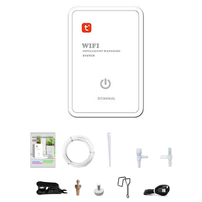 Smart Garden Irrigation System - ABMR-Tuya Smart Wifi Tuinbesproeiingssysteem Automatisch Waterdruppelirrigatiesysteem