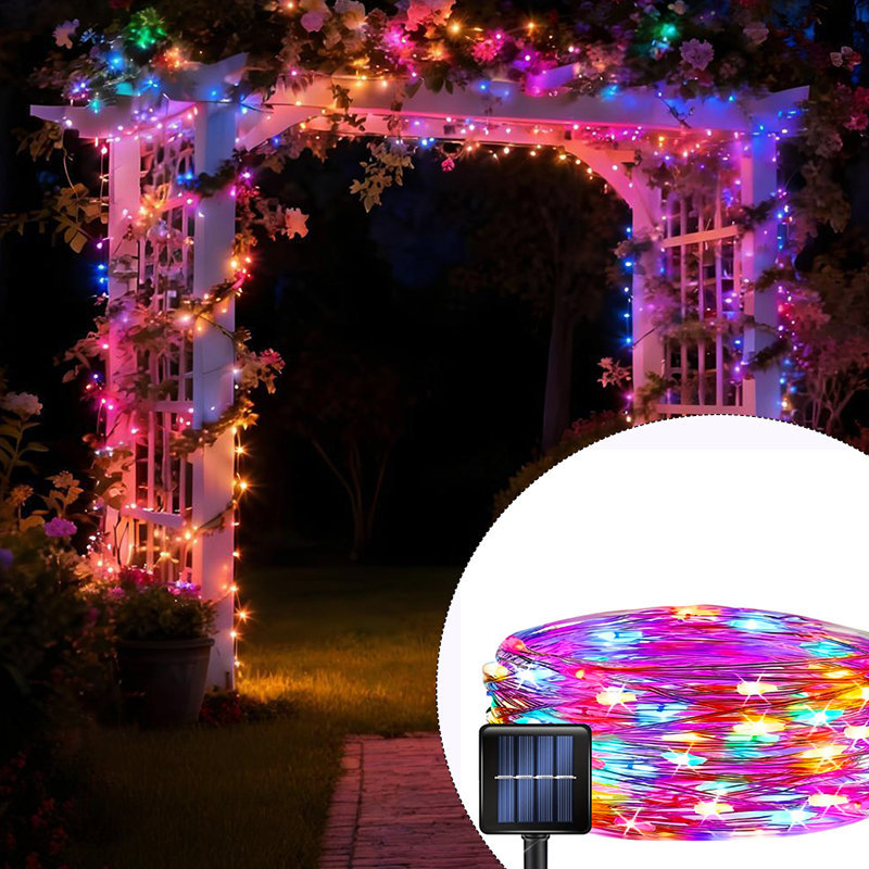 Smart Garden Ornaments - Solar Garden LED Fairy Lights Outdoor