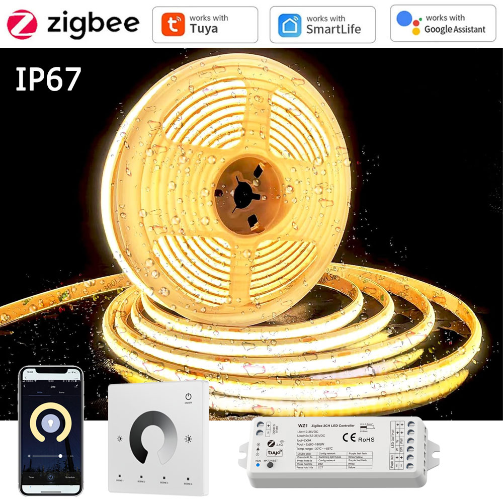 Smart Zigbee Garden Light - 5m 10m 20m Waterdichte Tuya Zigbee