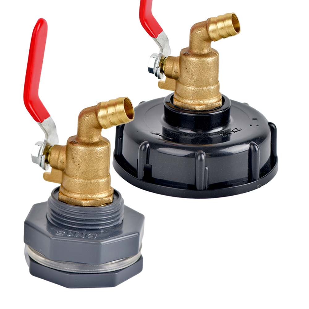 Smart Garden Tap - IBC Tank Messing Tap Adapter S60X6