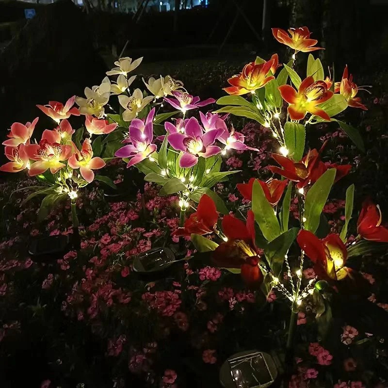 Orchidee grond LED-lamp kunstb - Smart Garden Ornaments recensie en prijs
