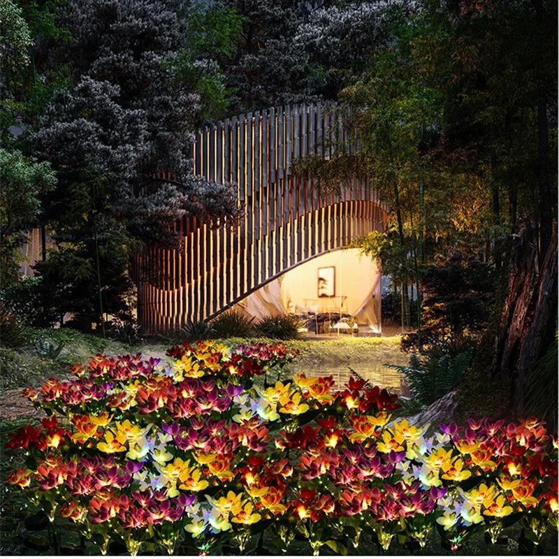 Orchidee grond LED-lamp kunstb - Smart Garden Ornaments recensie en prijs