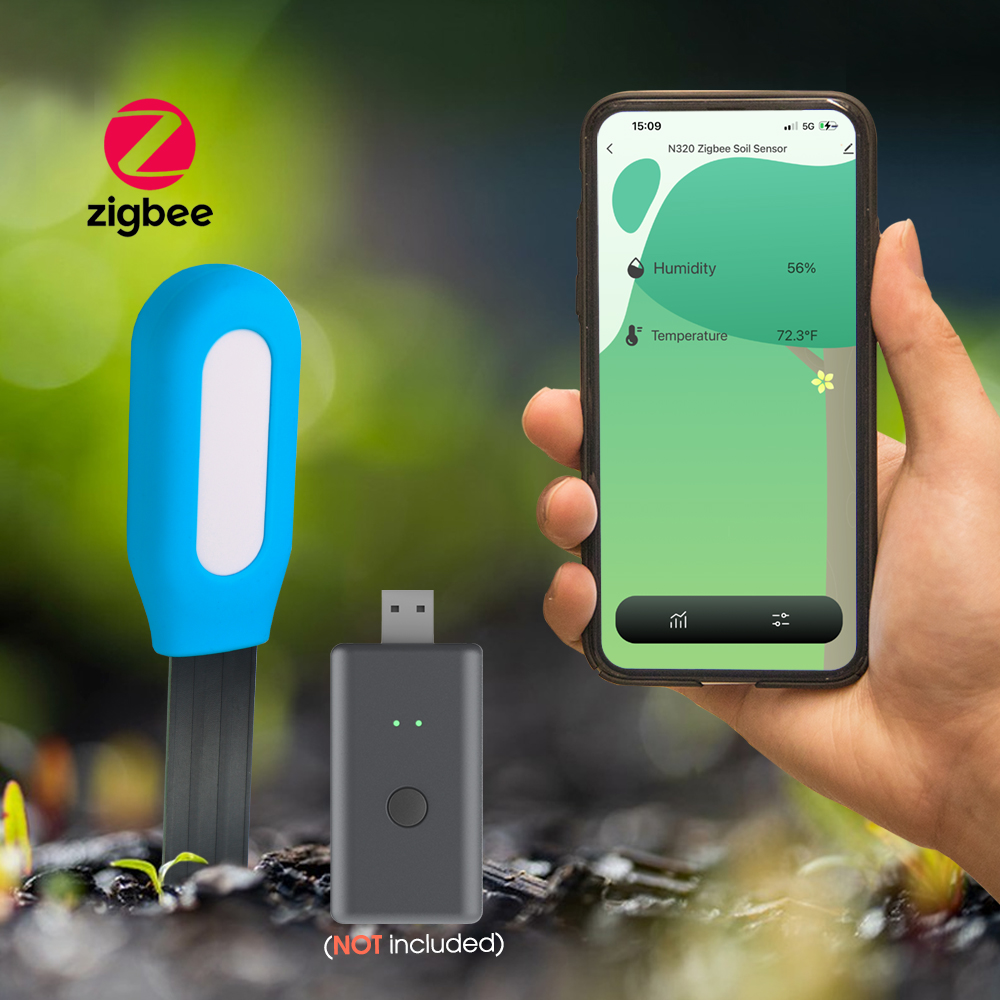 Slimme Zigbee-bodemsensor voor - Smart Garden Sensors recensie en prijs