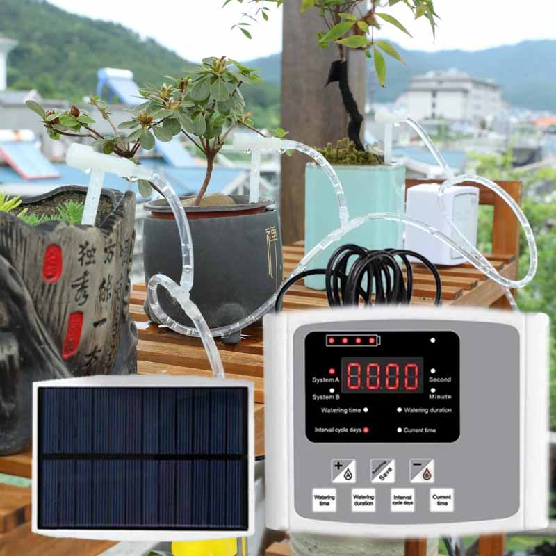 Automatische zonne-energie dru - Smart Garden Technology recensie en prijs