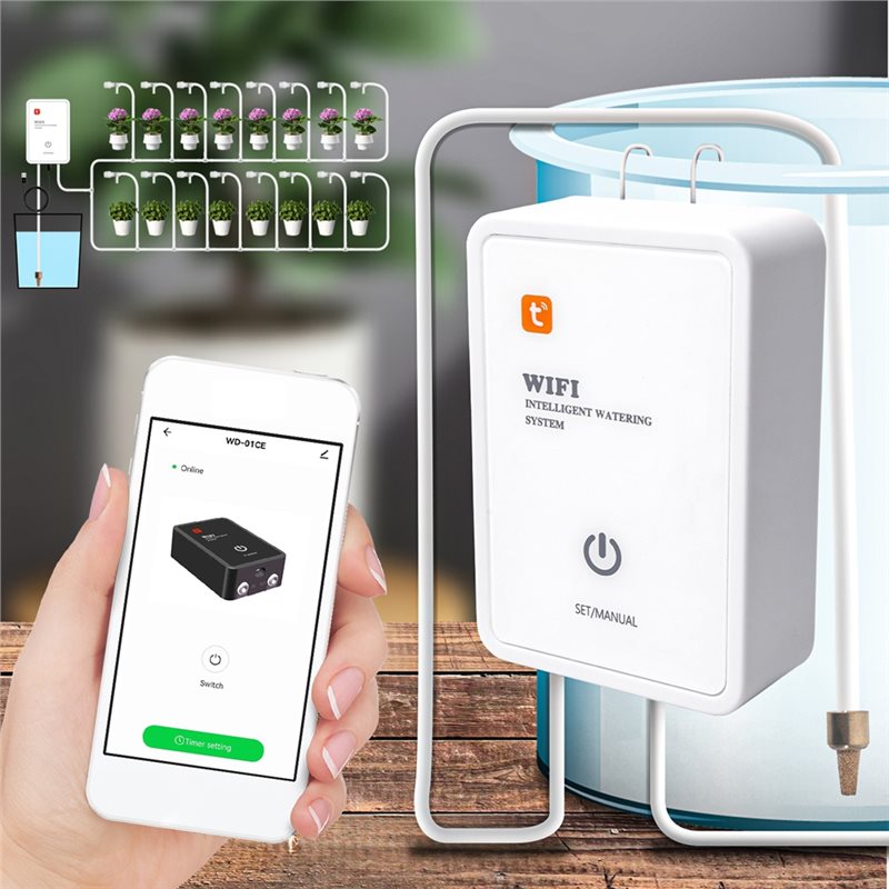 Automatisch druppelirrigatiesy - Smart Garden Irrigation System recensie en prijs