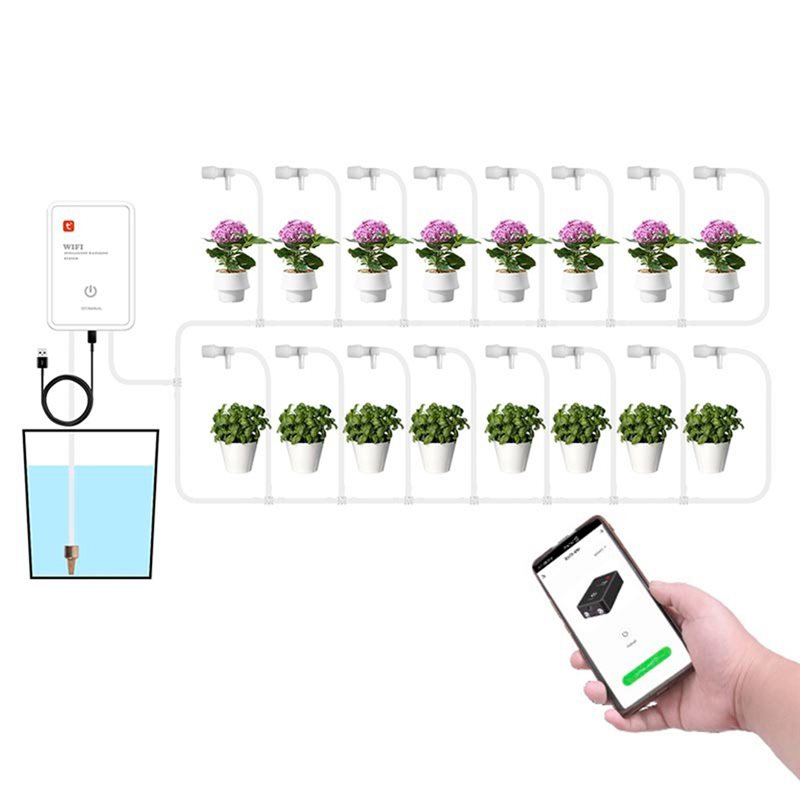 Automatisch druppelirrigatiesy - Smart Garden Irrigation System recensie en prijs