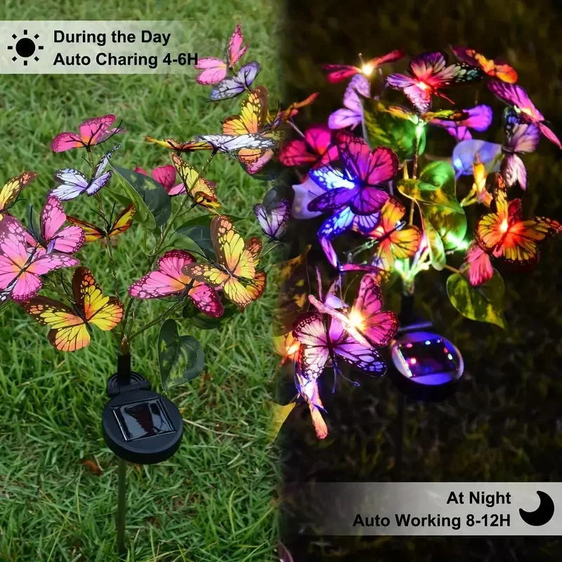 Solar LED-vlindertuinverlichti - Smart Garden Ornaments recensie en prijs