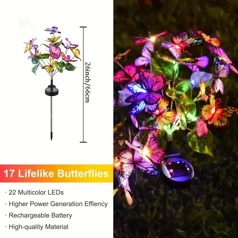 Solar LED-vlindertuinverlichti - Smart Garden Ornaments recensie en prijs