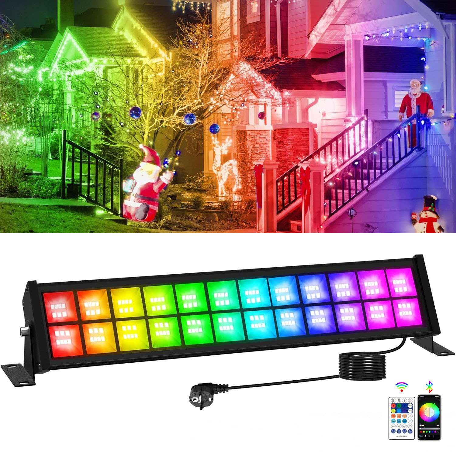 50/72W RGB LED Schijnwerper Ba - Smart Garden Uk recensie en prijs