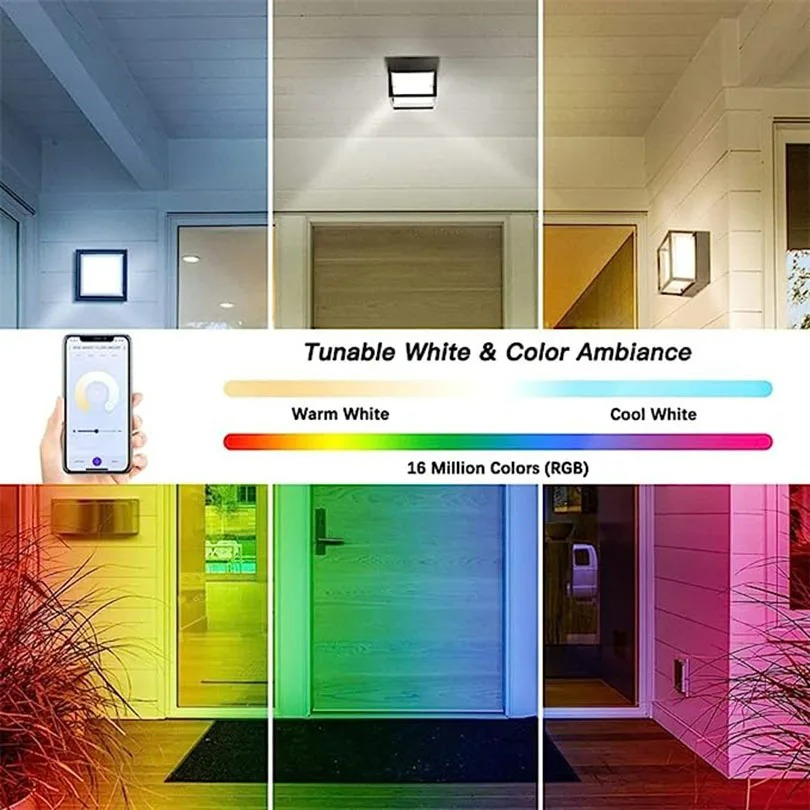 Tuya Smart WiFi/ZigBee wandlam - Smart Zigbee Garden Light recensie en prijs