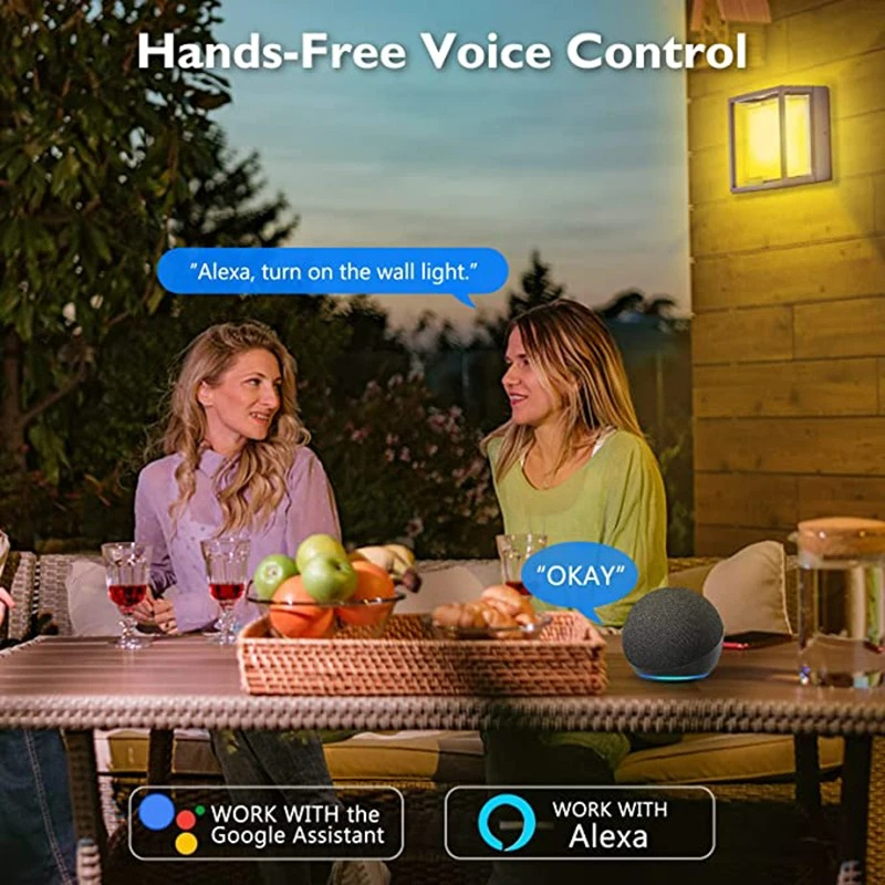Tuya Smart WiFi/ZigBee wandlam - Smart Zigbee Garden Light recensie en prijs