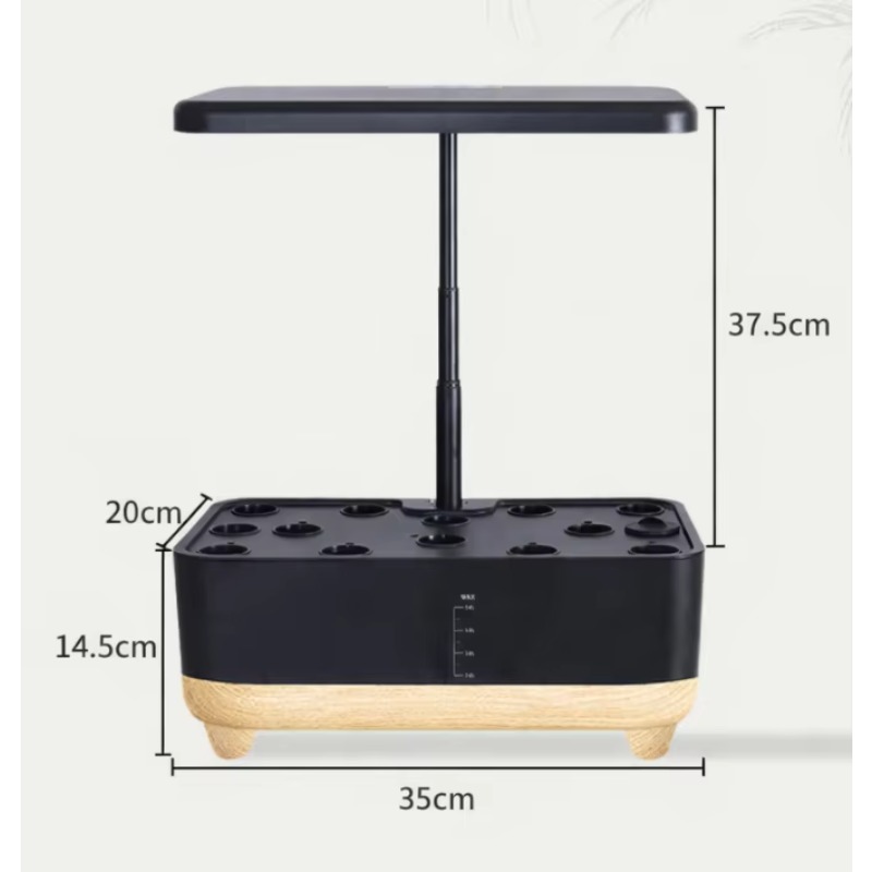 Slimme binnenlandse hydrocultu - Smart Garden Led Lights recensie en prijs