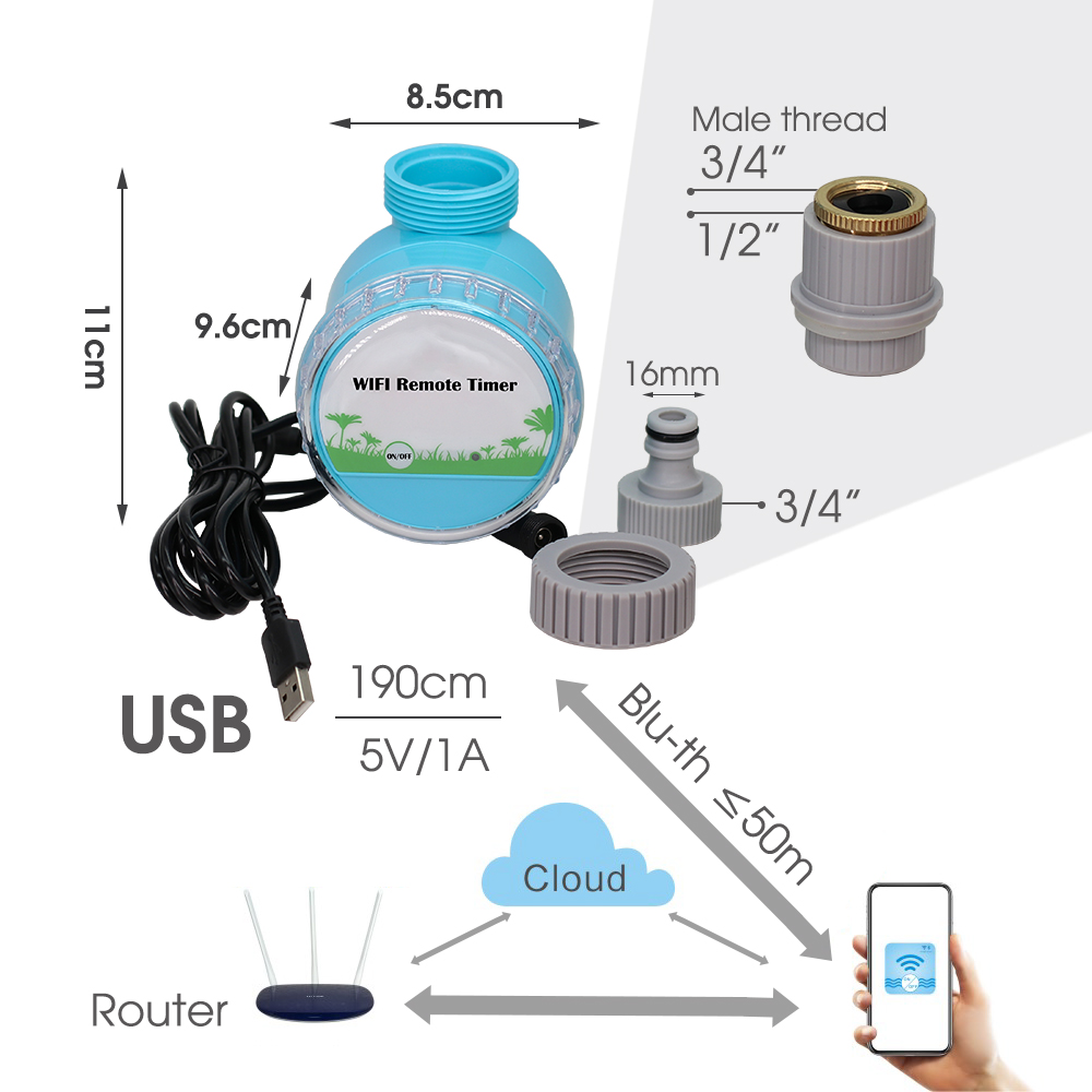 30-50M Slim Tuinbewateringssys - Smart Garden Irrigation System recensie en prijs