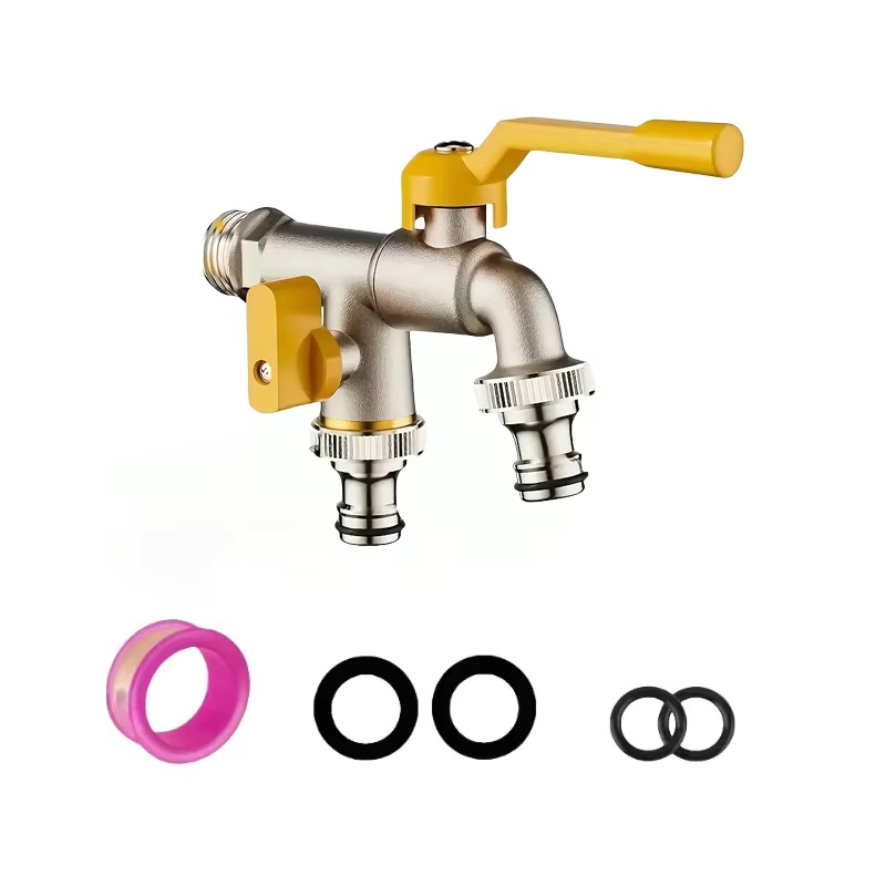 Tuinkraan met dubbele uitlaat  - Smart Garden Tap recensie en prijs