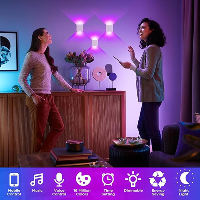 12W LED buitenwandlamp RGBCCT  - Smart Zigbee Garden Light recensie en prijs