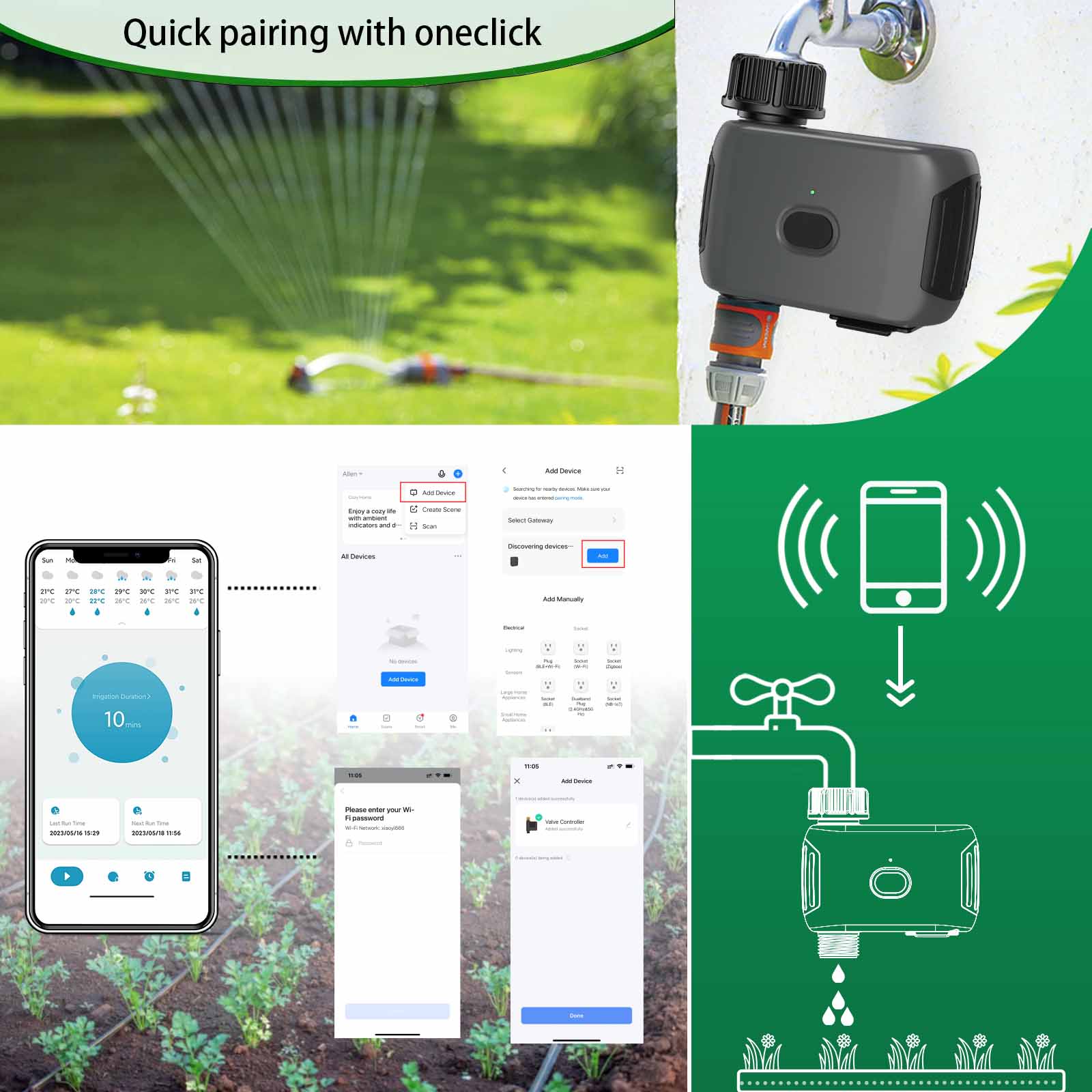 INSOMA automatische plantenirr - Smart Garden Tap recensie en prijs