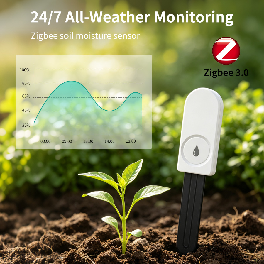 Slimme ZigBee Bodemvochtigheid - Smart Garden Sensors recensie en prijs