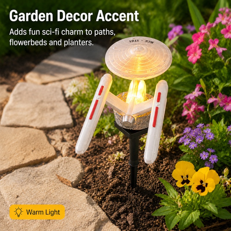 Star Trek USS Enterprise Solar - Smart Garden Light recensie en prijs
