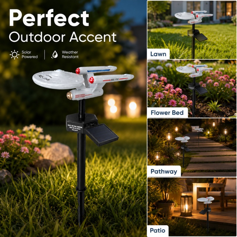 Star Trek USS Enterprise Solar - Smart Garden Light recensie en prijs