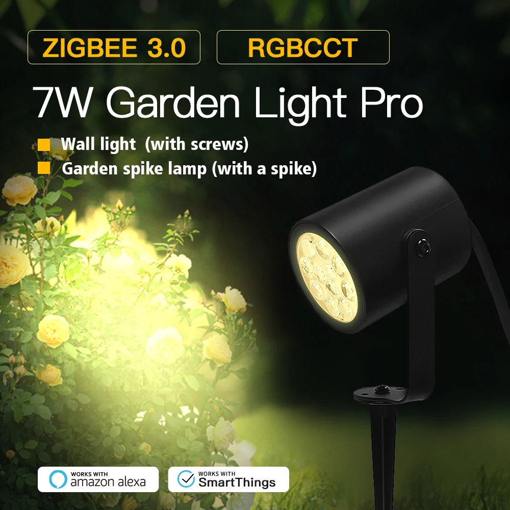 GLEDOPTO Zigbee 3.0 7W Smart G - Smart Zigbee Garden Light recensie en prijs