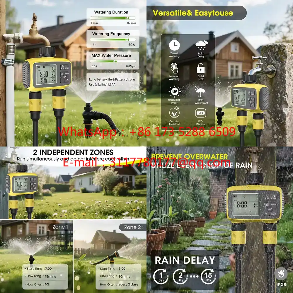 WAP01 Grote Schermweergave Tui - Smart Garden Irrigation System recensie en prijs