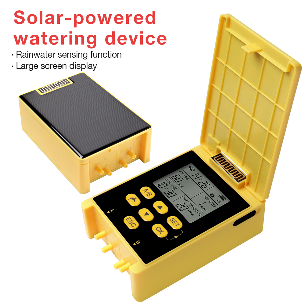 Zonne-energie Dubbele pomp Wat - Smart Garden Technology recensie en prijs