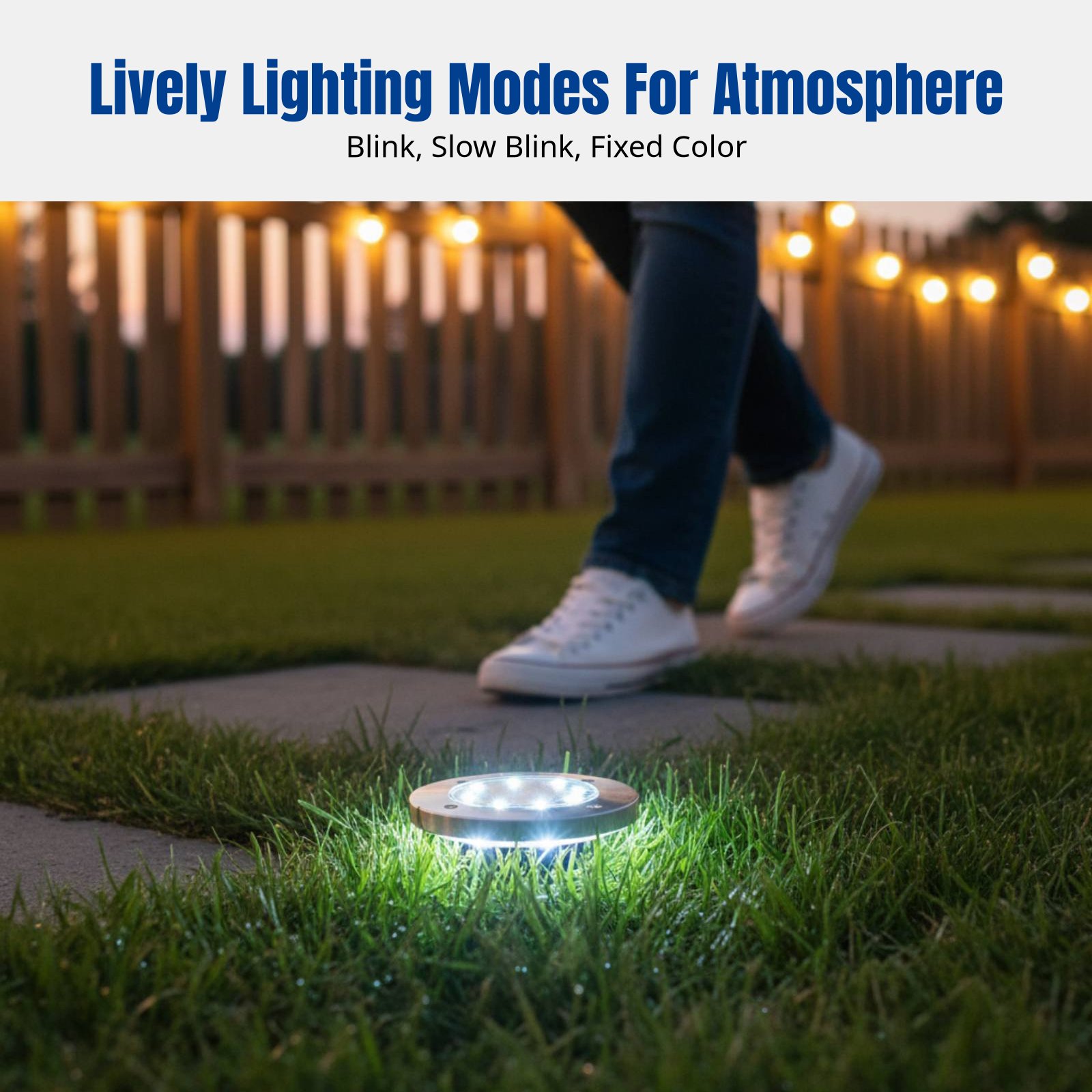 Zonne-aangedreven grondlamp, L - Smart Garden Led Lights recensie en prijs