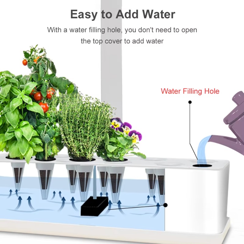 9 Pods Smart Hydroponics Kweek - Smart Garden Led Lights recensie en prijs