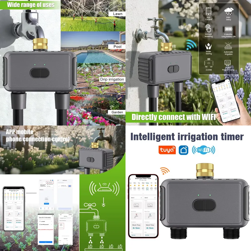 WAP01 WiFi APP Besturing Dubbe - Smart Garden Irrigation System recensie en prijs