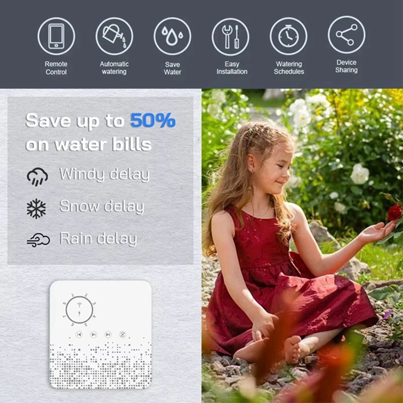 Tuya WiFi Smart Sprinkler Cont - Smart Garden Irrigation recensie en prijs