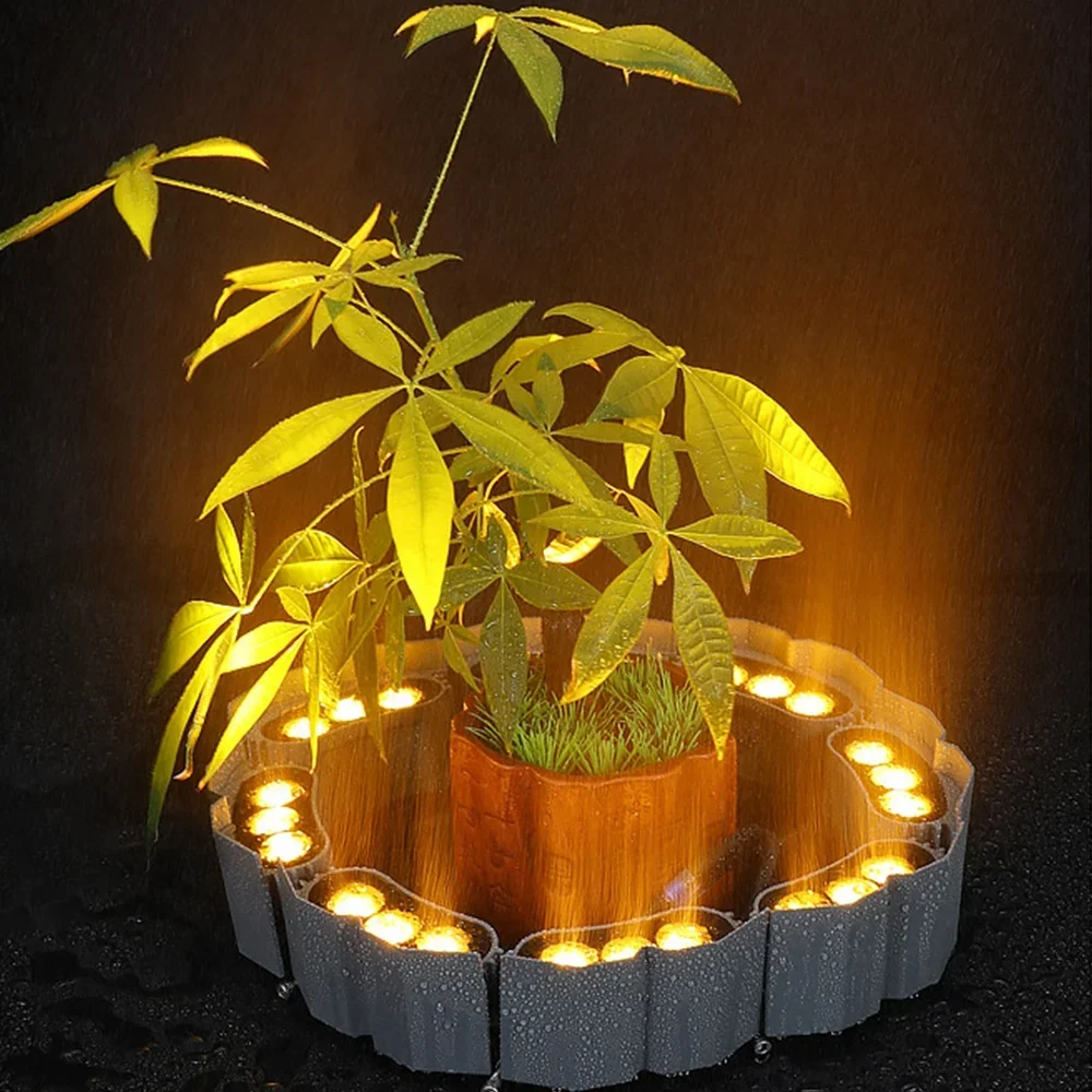 Kleurrijke aluminium LED-boomk - Smart Garden Led Lights recensie en prijs