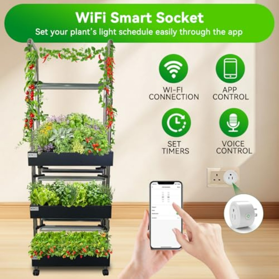 Indoor hydroponisch kweeksyste - Smart Garden Light recensie en prijs