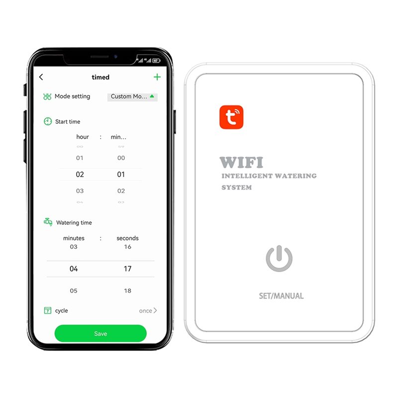 ABMR-Tuya Smart Wifi Tuinbespr - Smart Garden Irrigation System recensie en prijs