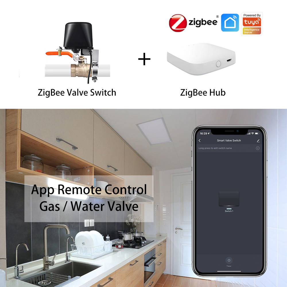 ZigBee Water-/Gasklep Afstands - Smart Garden Irrigation System recensie en prijs