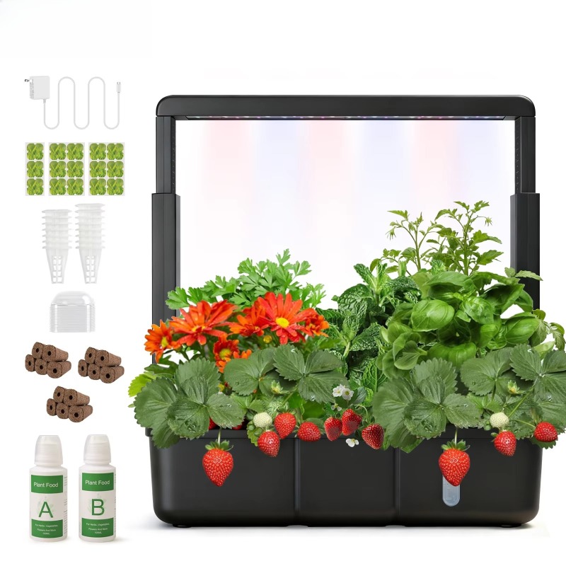 Indoor LED 15-buis hydrocultuu - Smart Garden Youtube recensie en prijs