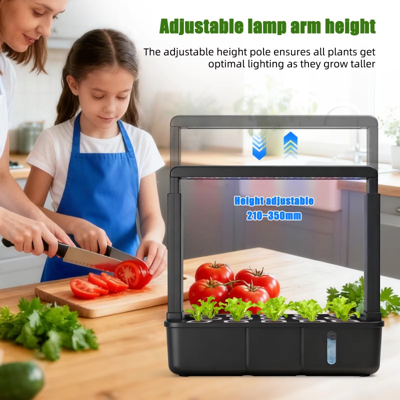 Indoor LED 15-buis hydrocultuu - Smart Garden Youtube recensie en prijs