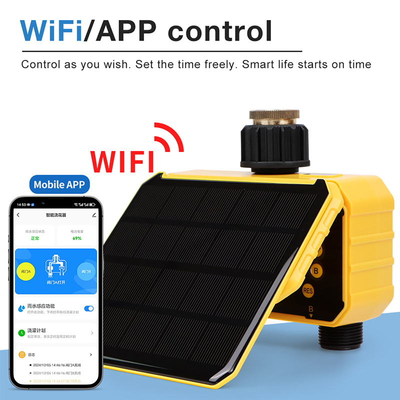 WiFi 1/2 Outlets Solar Irrigat - Smart Garden Irrigation System recensie en prijs