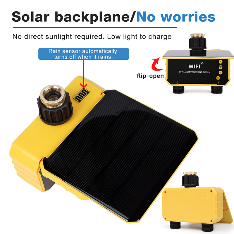 WiFi 1/2 Outlets Solar Irrigat - Smart Garden Irrigation System recensie en prijs