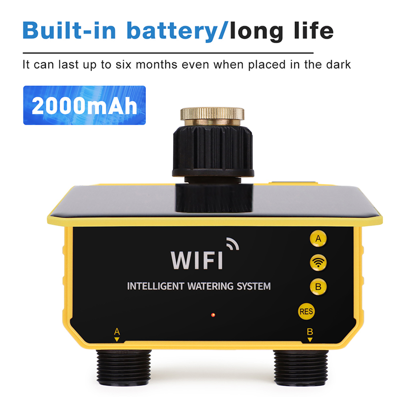 WiFi 1/2 Outlets Solar Irrigat - Smart Garden Irrigation System recensie en prijs