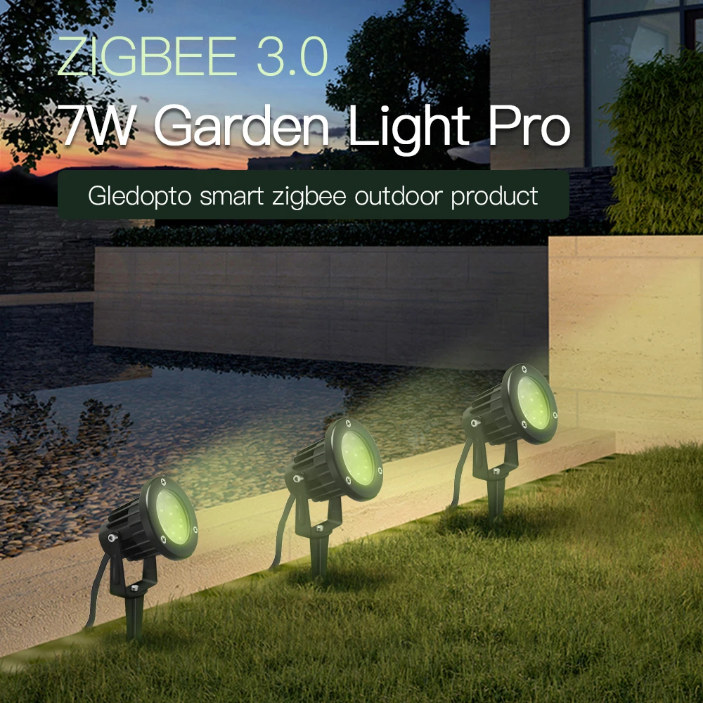 GLEDOPTO Zigbee 3.0 Smart Outd - Smart Zigbee Garden Light recensie en prijs