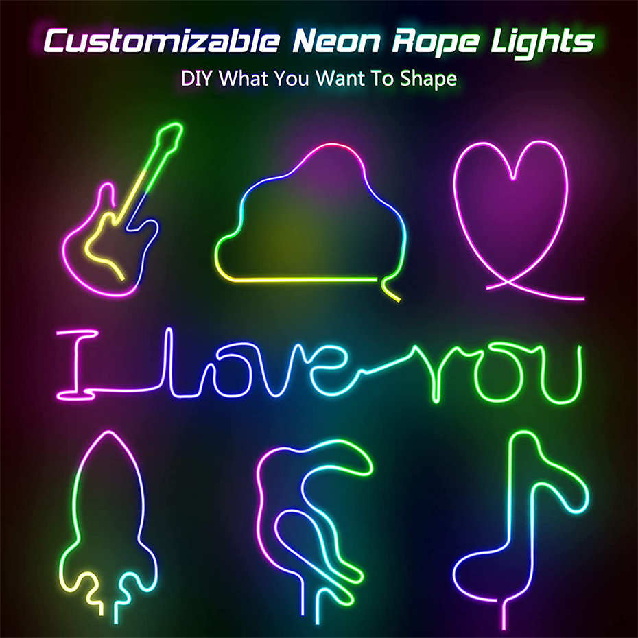 Rgbic Led Neon Strip 12V 96Led - Smart Garden Led Lights recensie en prijs