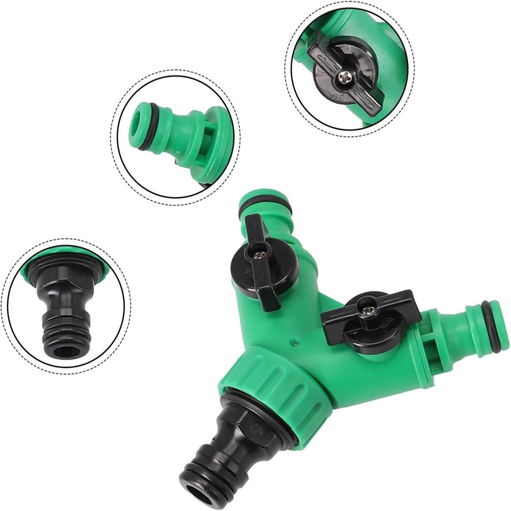 2-weg tuinslangsplitter Y-conn - Smart Garden Tap recensie en prijs