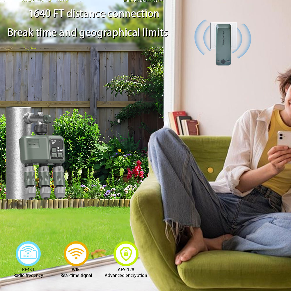 Tuya Wifi+RF433 3-uitlaat wate - Smart Garden Irrigation recensie en prijs